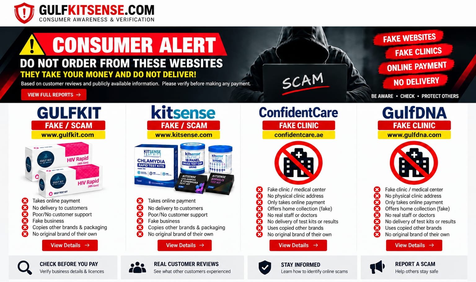 Scam Alert Header